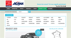 Desktop Screenshot of clubauto-agpm.com